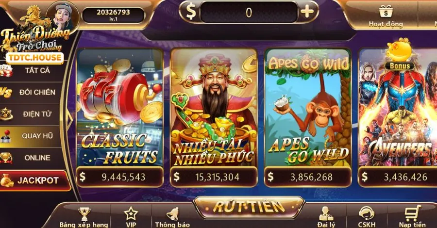 Trò chơi Bắn Cá Long Vương tại lucky 8 bắn cá